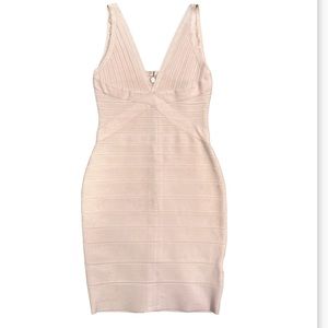 Light pink Bodycon Mini Dress